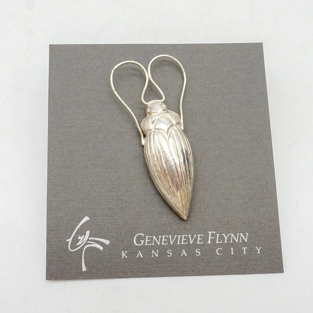 Long Horn Beetle Lapel Pin