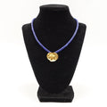 Waterlily Leaf with Lapis Beads