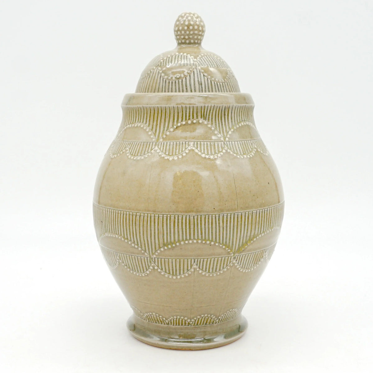 Green Celadon Jar