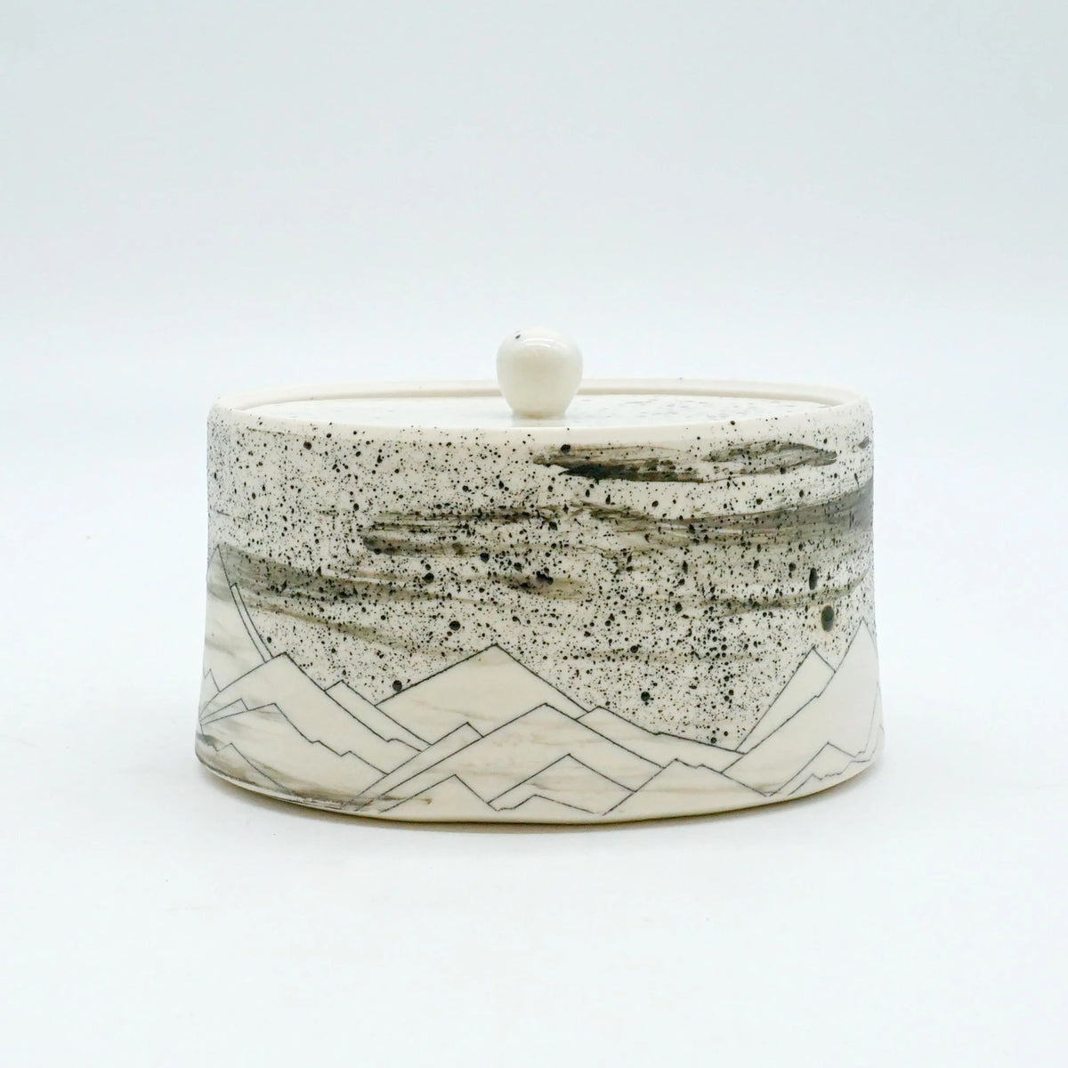 Oval Mountain Jar