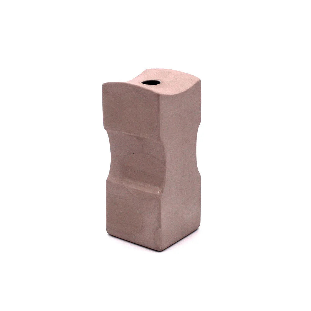 Pink Wave Bud Vase