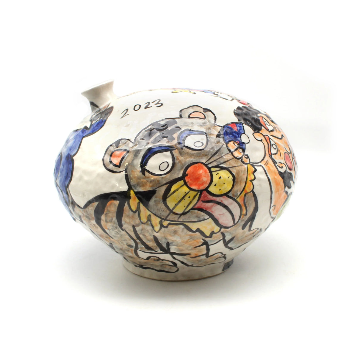 Figurative Painting Vase