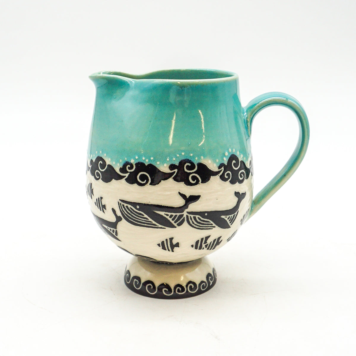 Whale & Turtle Pitcher