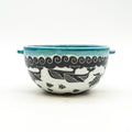 Whale & Turtle Side Handled Bowl