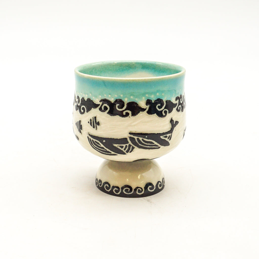 Whale & Turtle Teacup