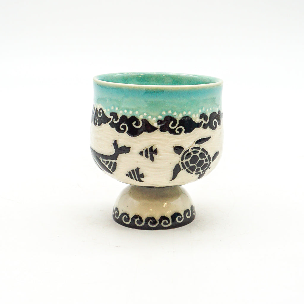Whale & Turtle Teacup