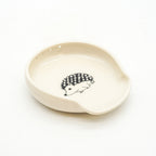 Hedgehog Garlic Grater, spoon rest, herb stripper (3 in 1) 2