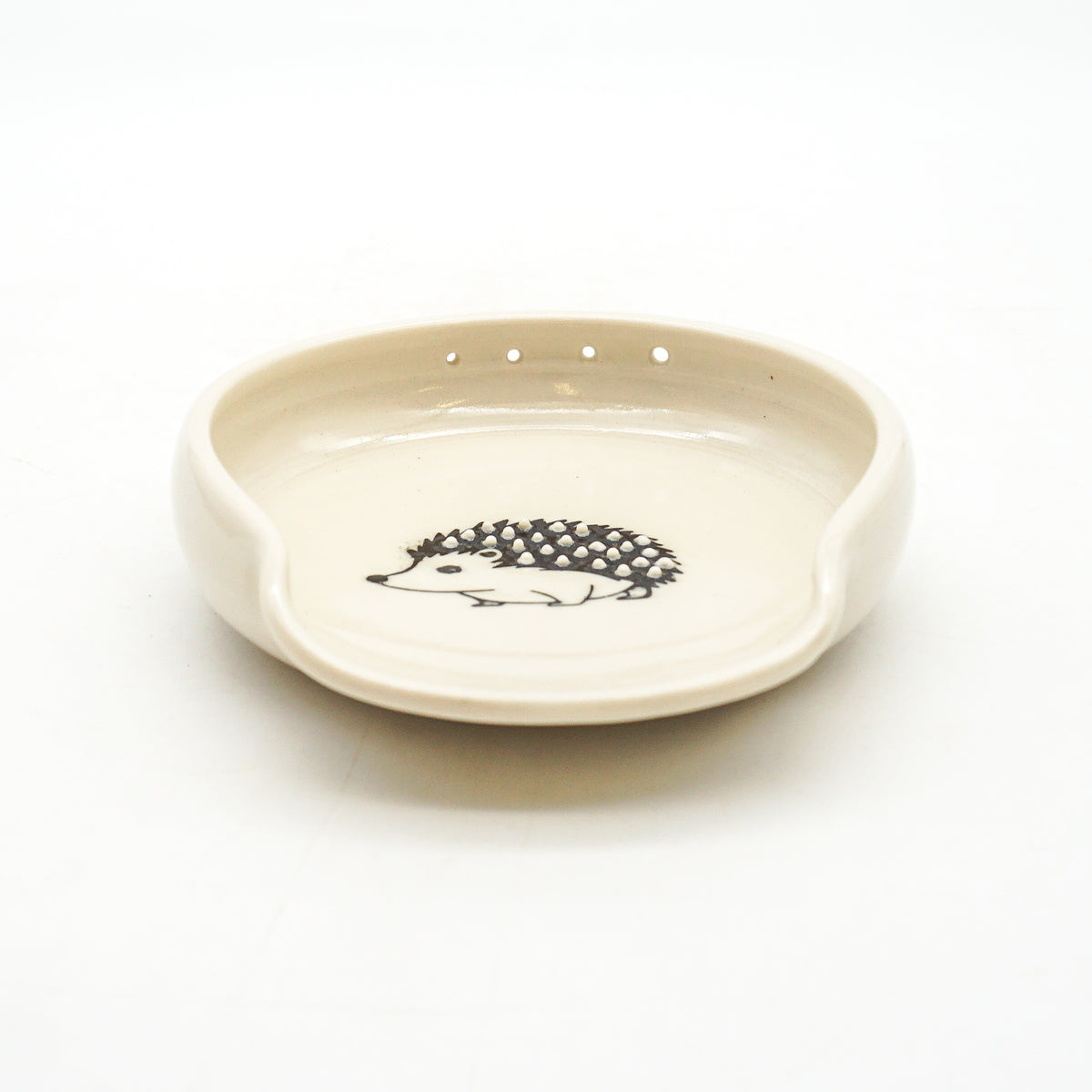 Hedgehog Garlic Grater, spoon rest, herb stripper (3 in 1) 2
