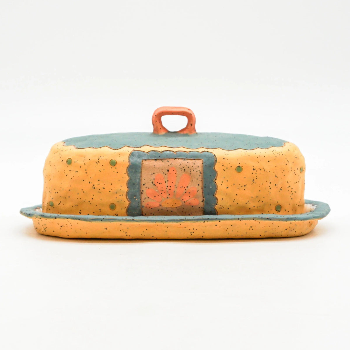 Floral Butter Dish