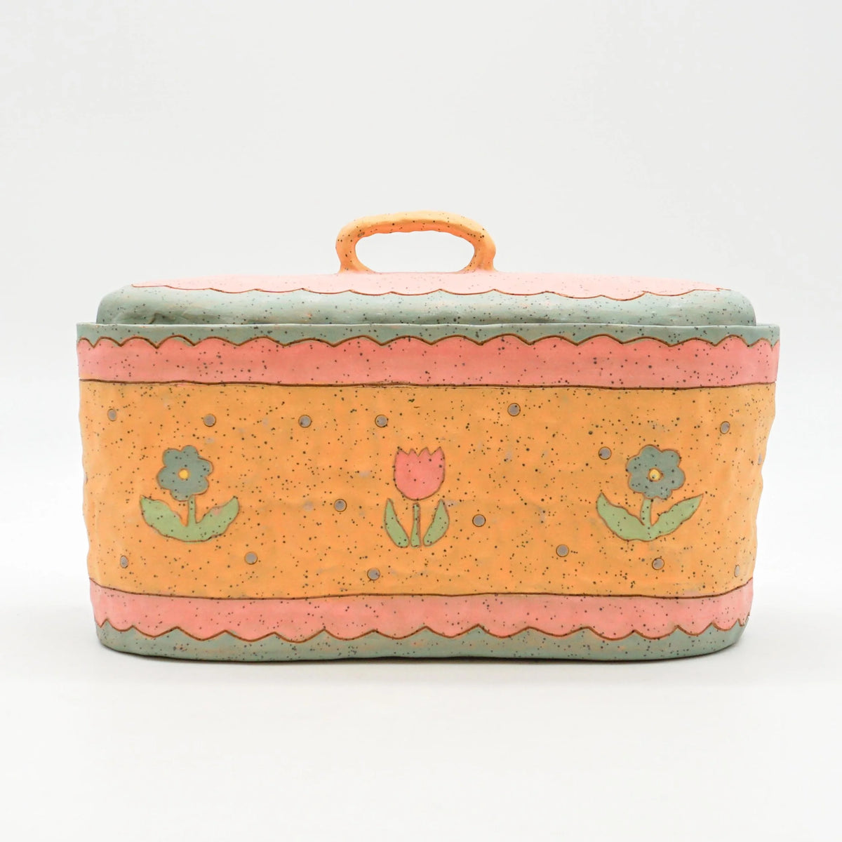 Flower Garden Jar