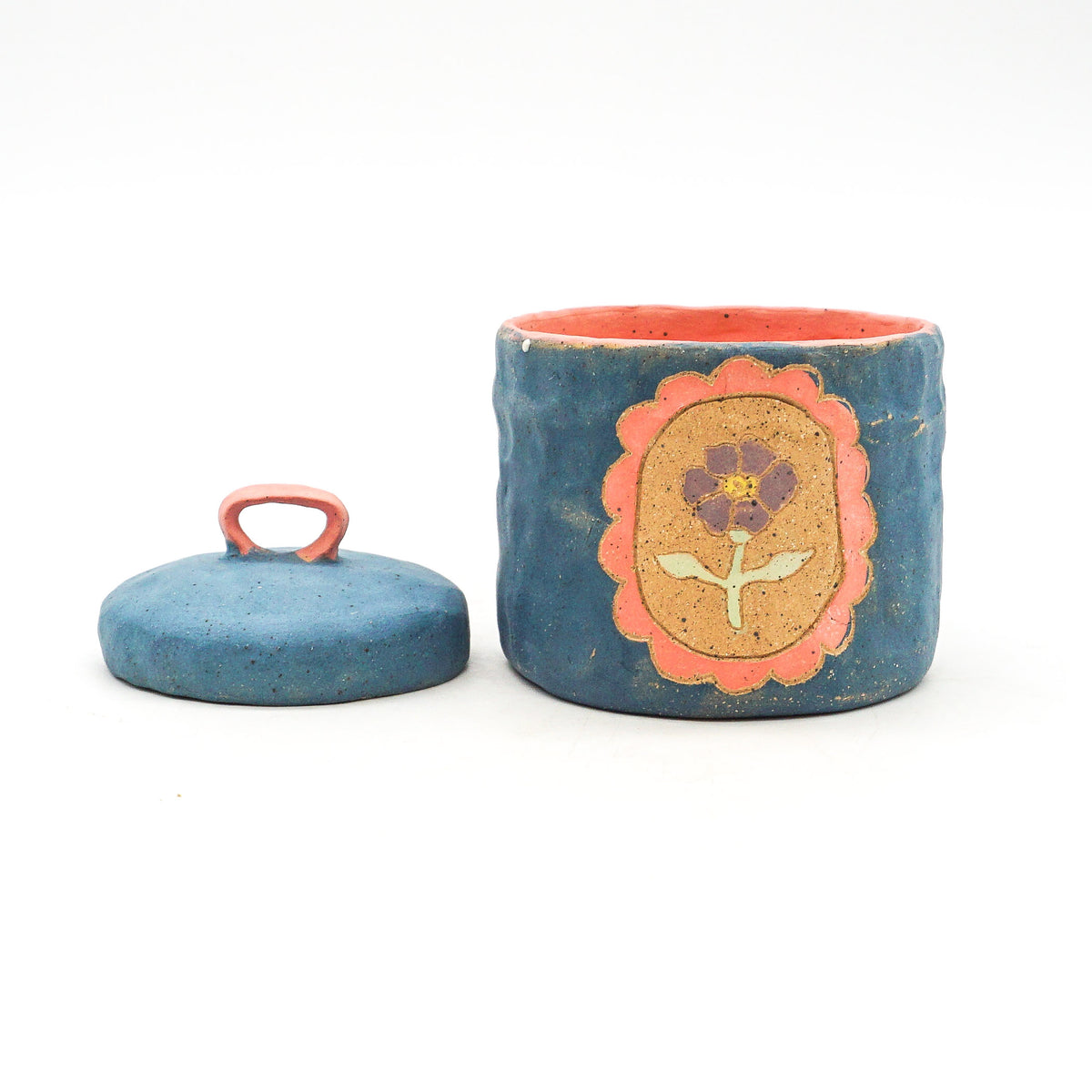 Spice Jar (Blue + Pink)