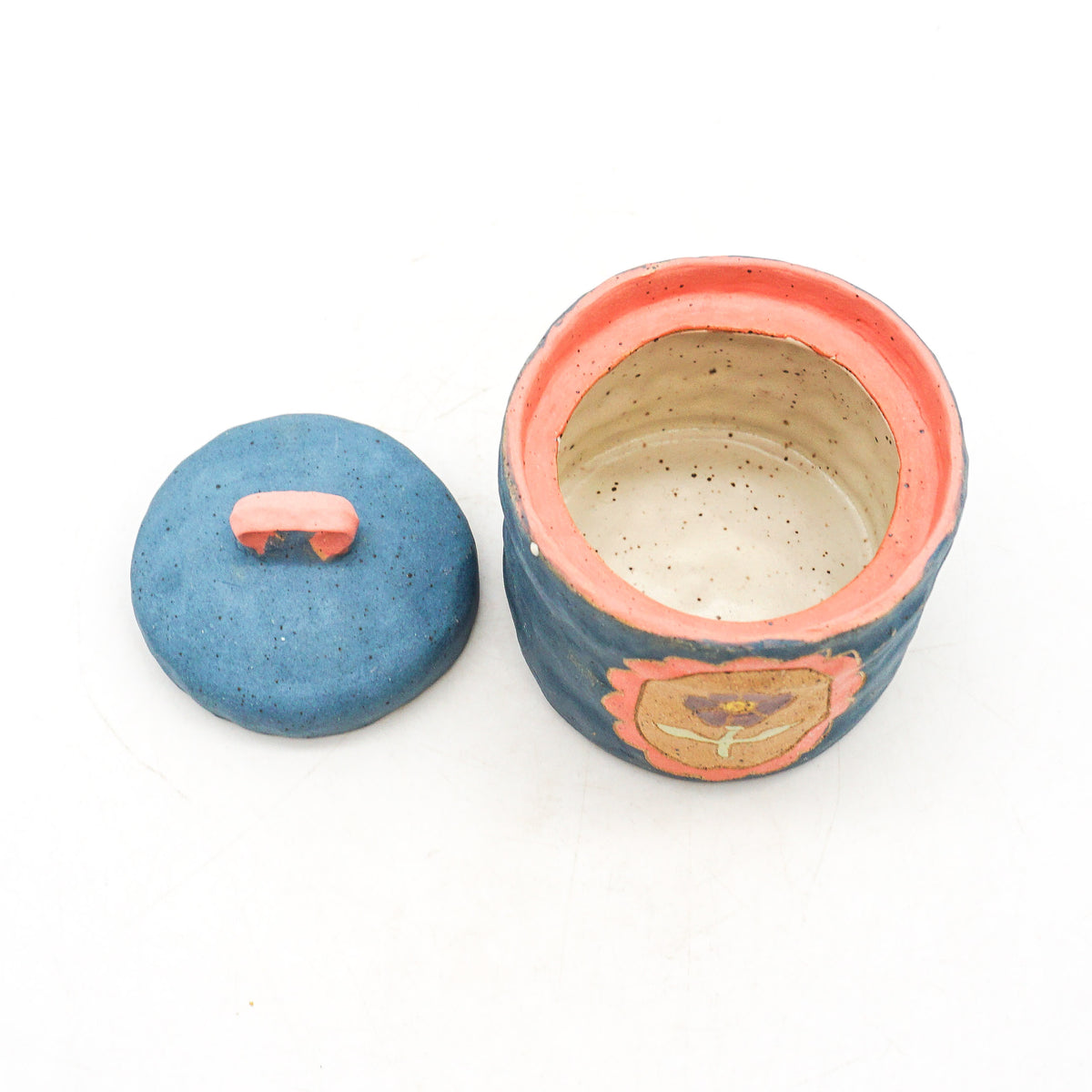 Spice Jar (Blue + Pink)