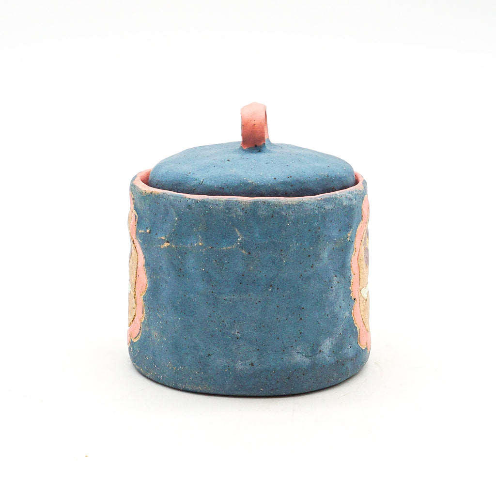 Spice Jar (Blue + Pink)