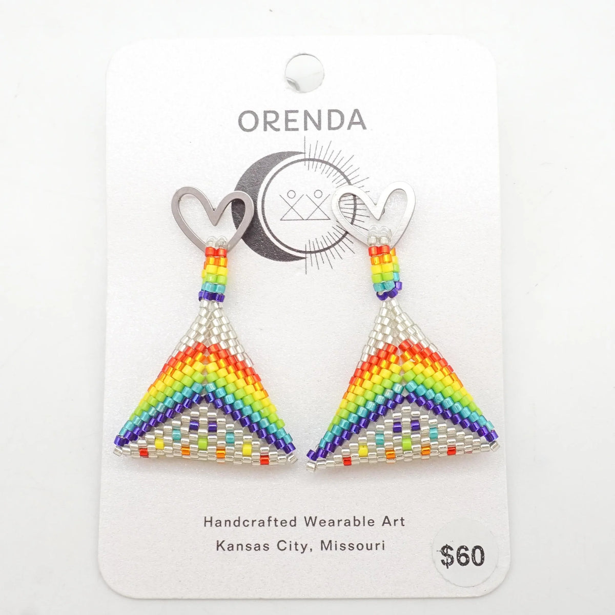 Triangle Earrings - Pride Posts