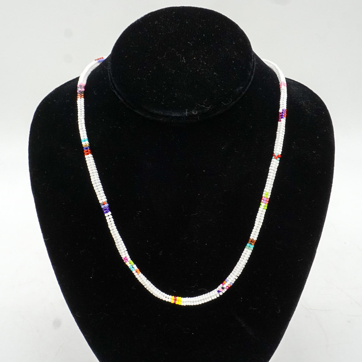 White Bead Necklace