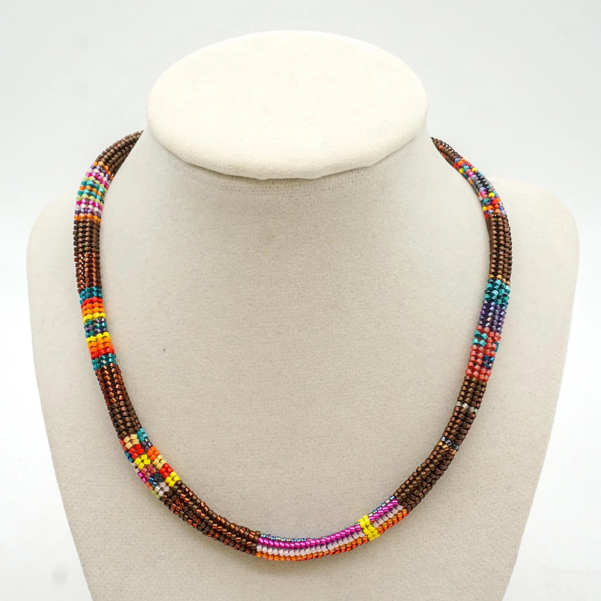 Brown Bead Necklace
