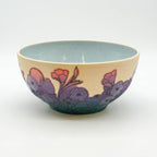 Dot Floral Print Serving Bowl