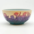 Dot Floral Print Serving Bowl