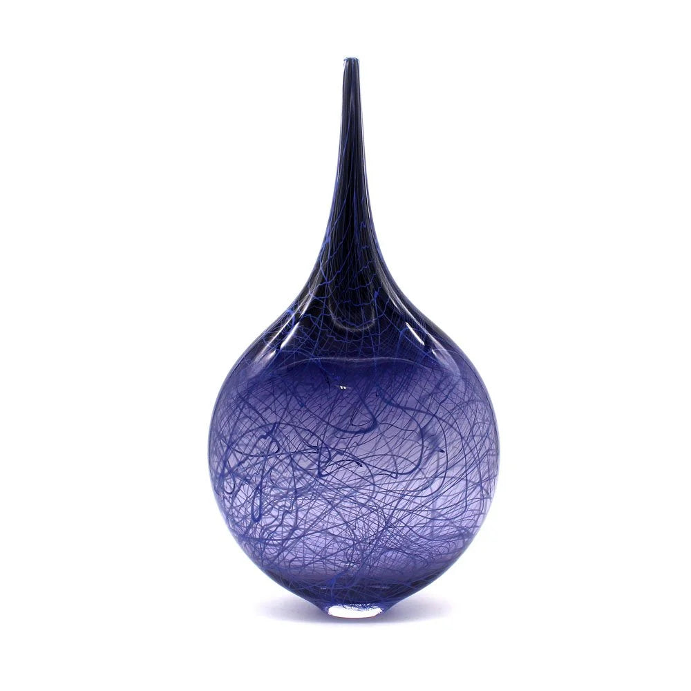Midnight Scribble Vase