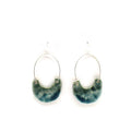 Texture Wire Wrap Earrings