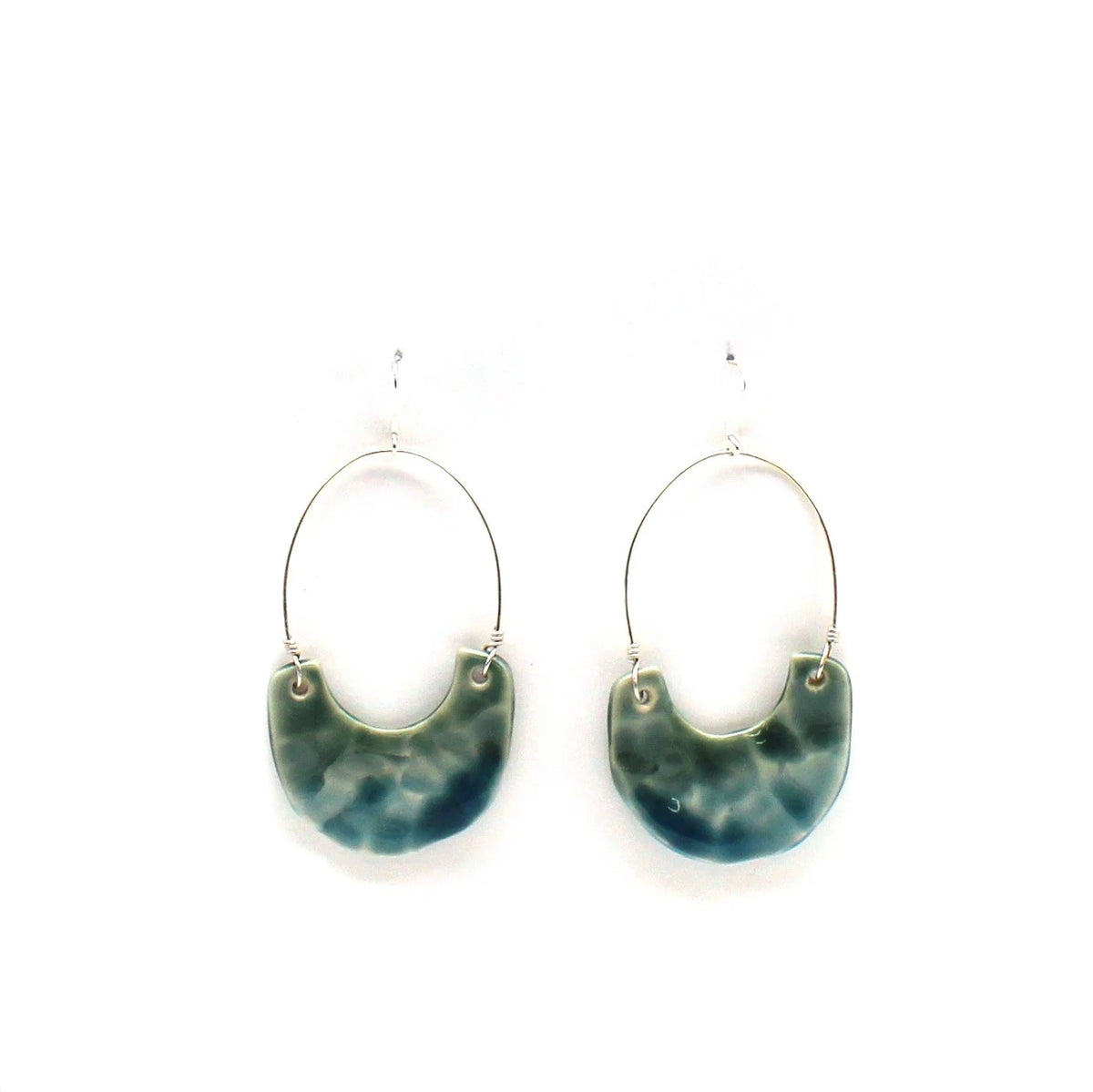 Texture Wire Wrap Earrings