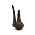 Brown Striped Ewer