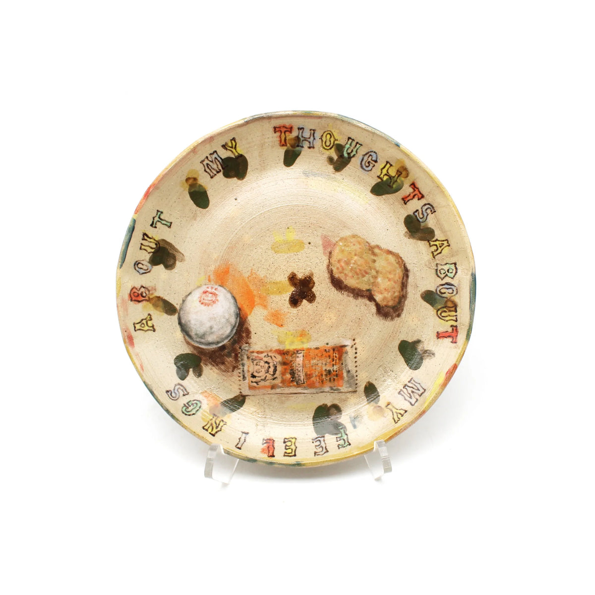 Plate for Being in Therapy