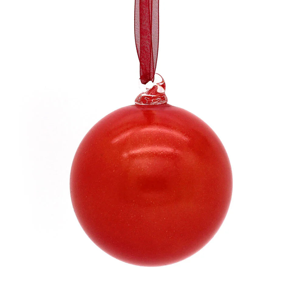 Red Orange Ornament