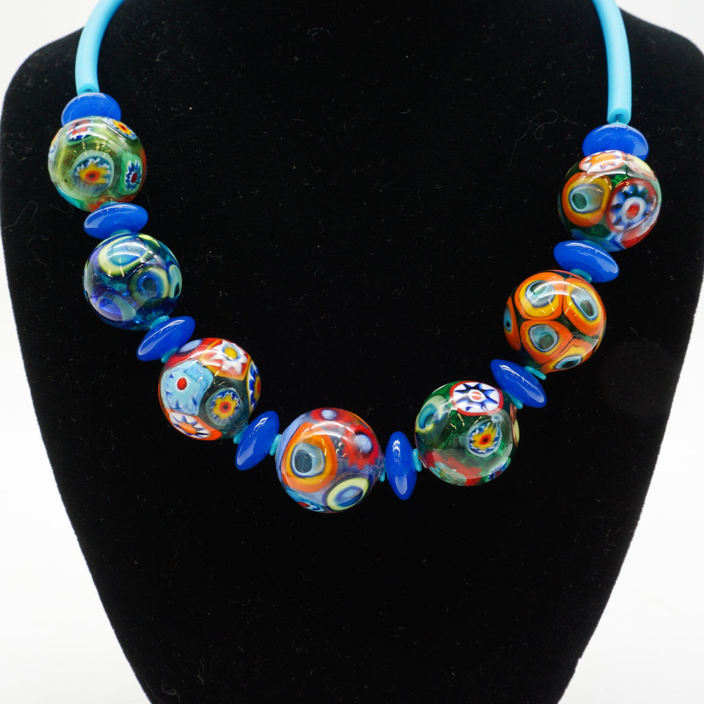 Blue Murini Necklace