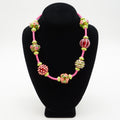 Pink and Lime Necklace