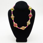 Pink and Lime Necklace