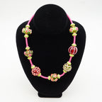 Pink and Lime Necklace