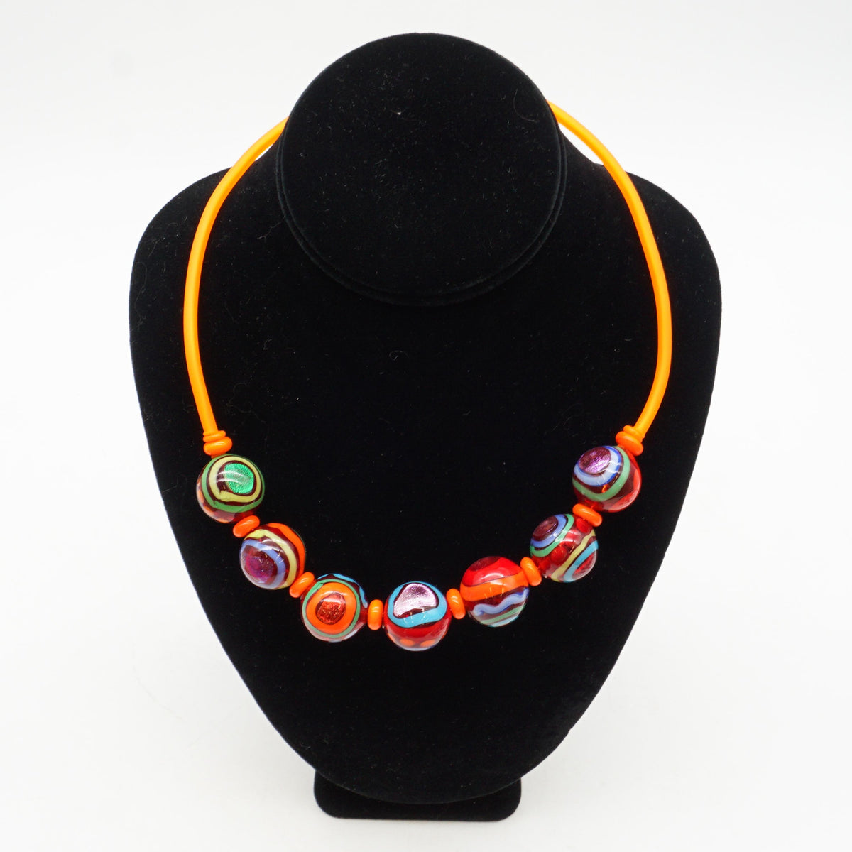 Orange Necklace
