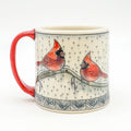 Snowy Cardinal Mug