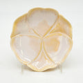 Orange Floral Saucer