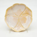 Orange Floral Saucer