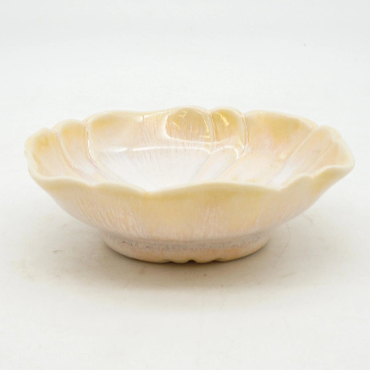 Orange Mini Floral Bowl