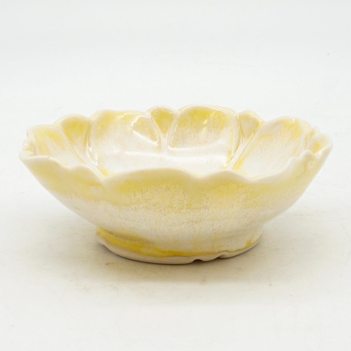Yellow Mini Floral Bowl