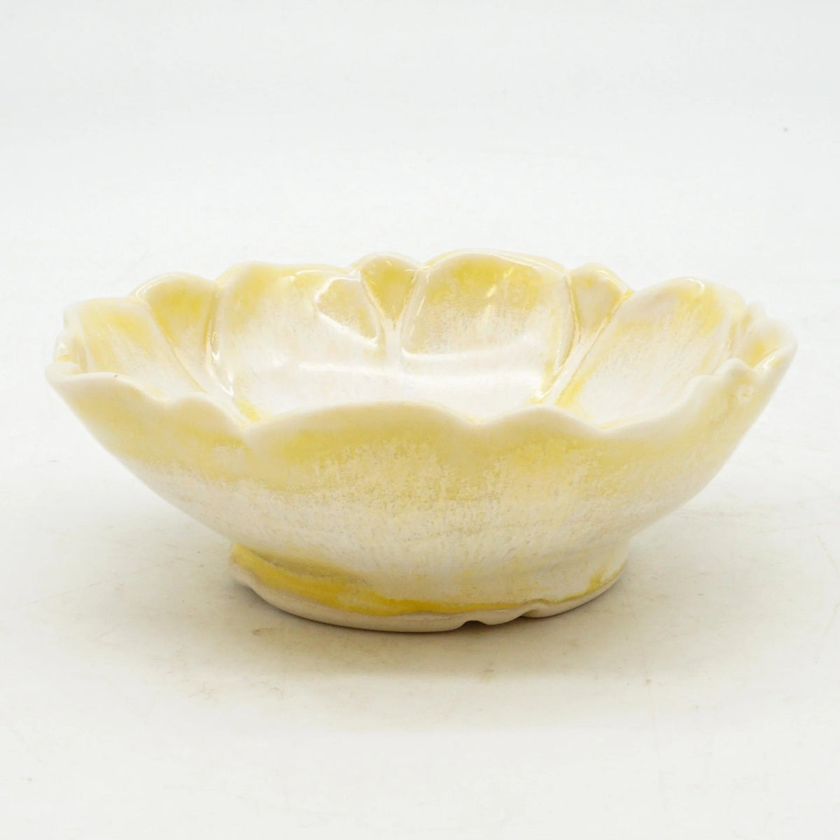 Yellow Mini Floral Bowl