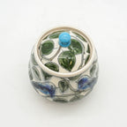Indigo Bunting Jar