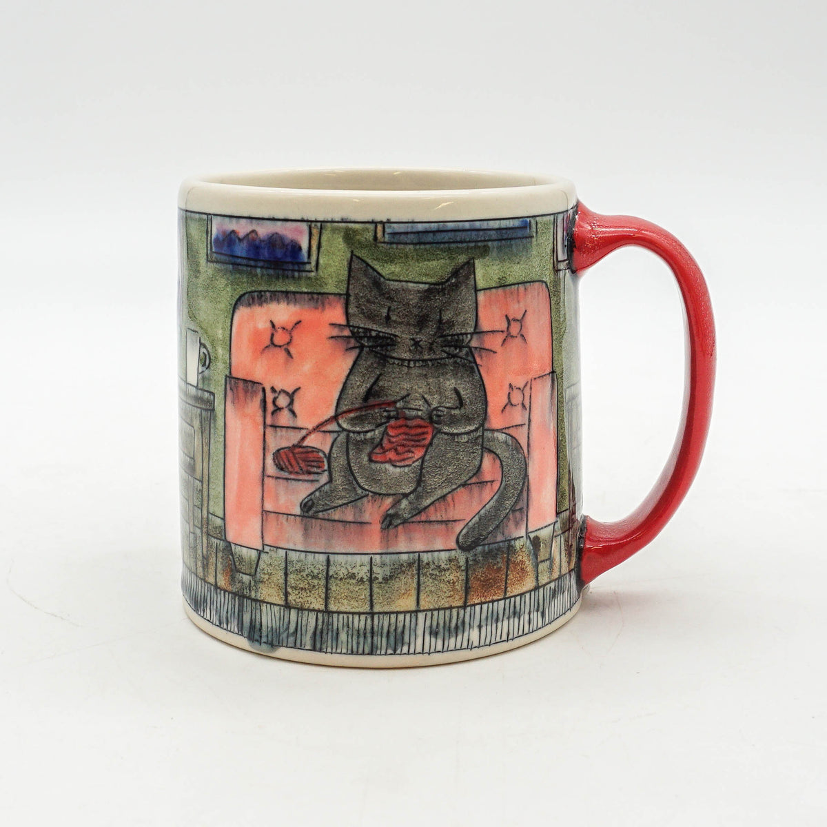 Knitting Cats Mug