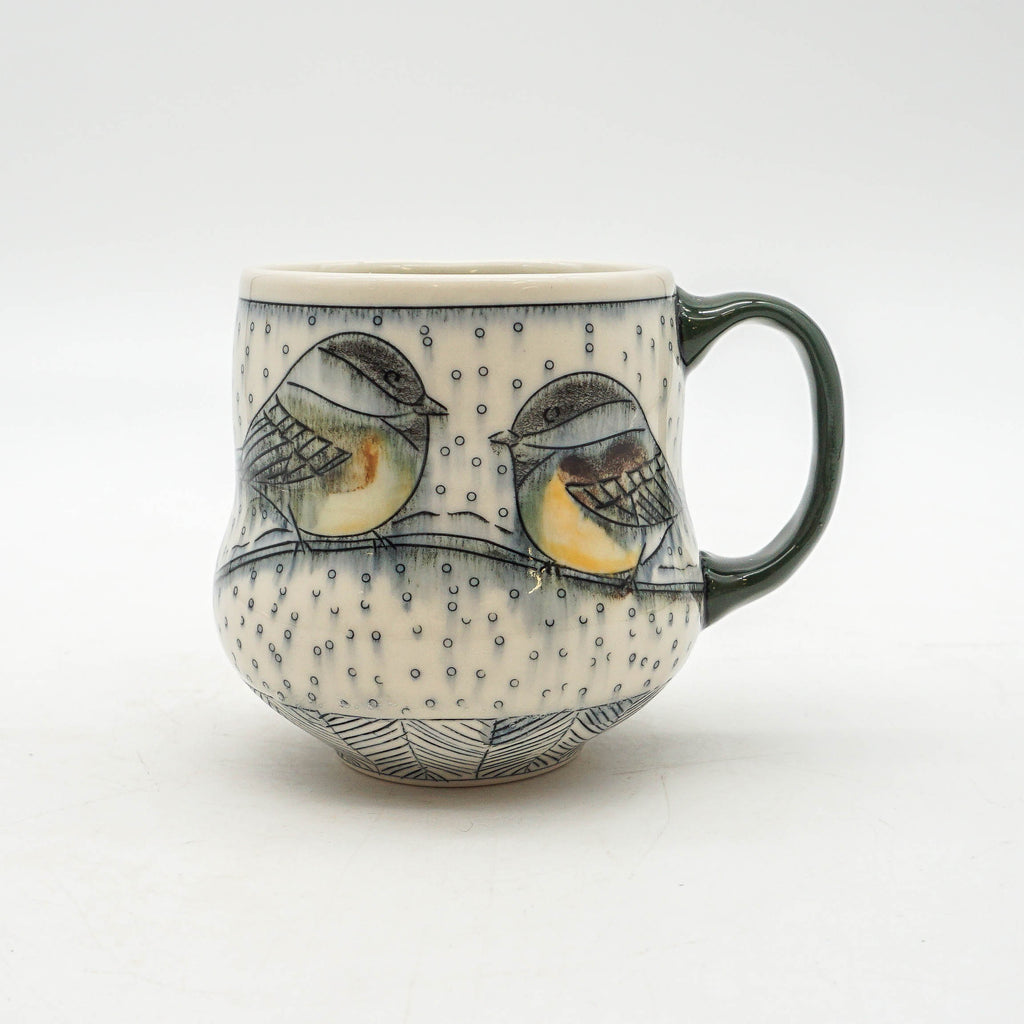 Snowy Chickadee Mug