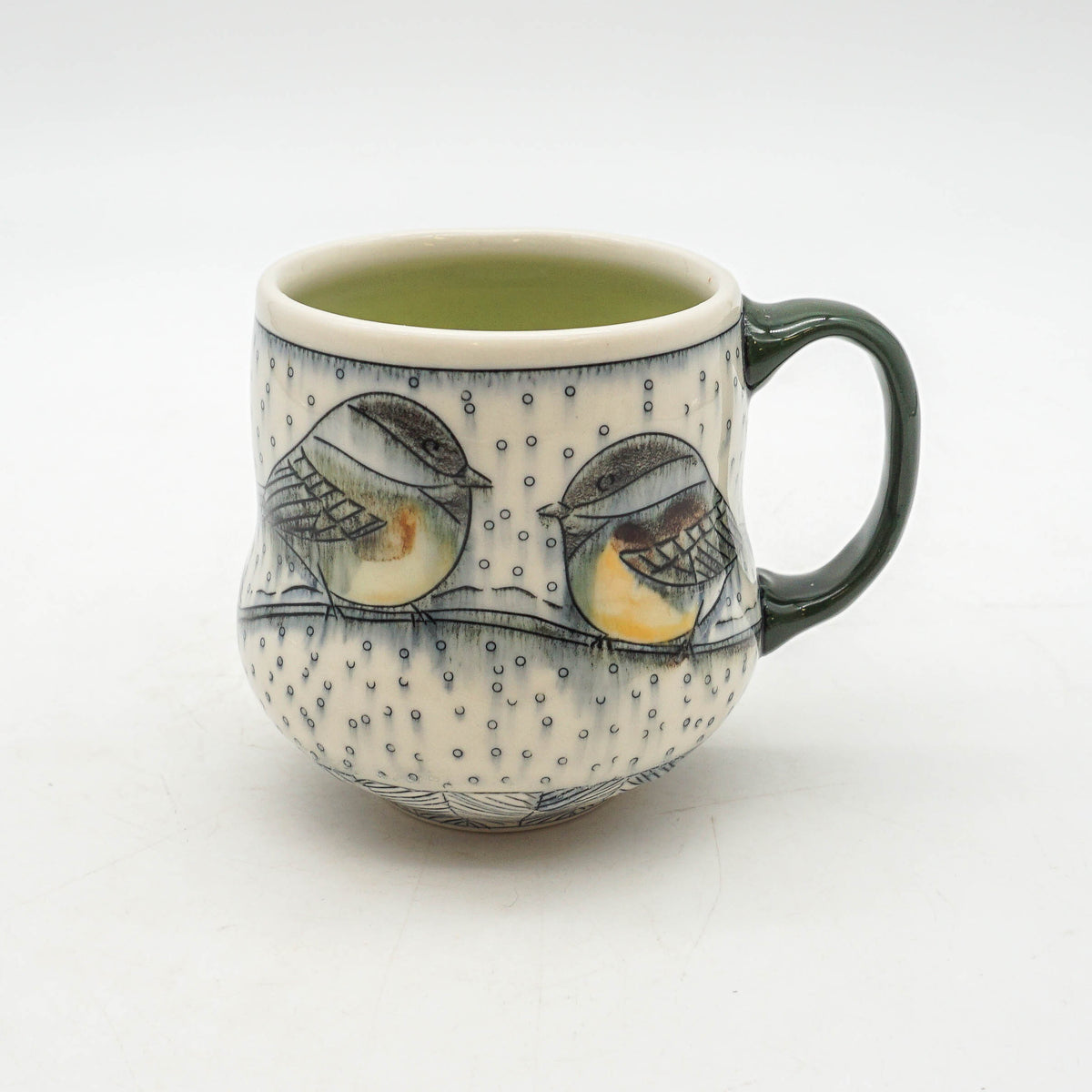 Snowy Chickadee Mug