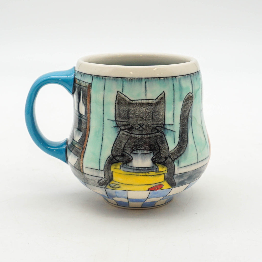 Pottery Cats Mug