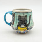 Pottery Cats Mug