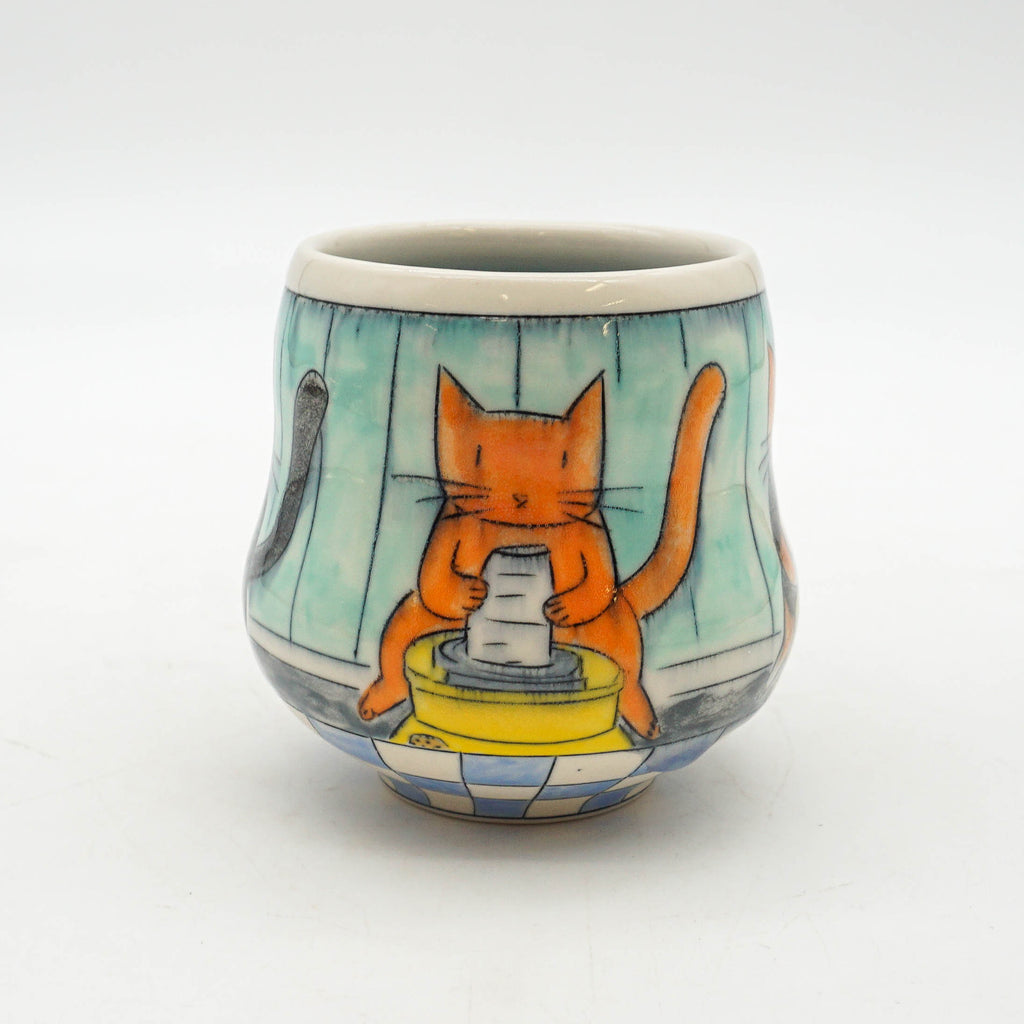 Pottery Cats Mug