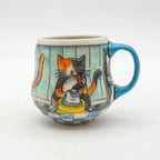 Pottery Cats Mug