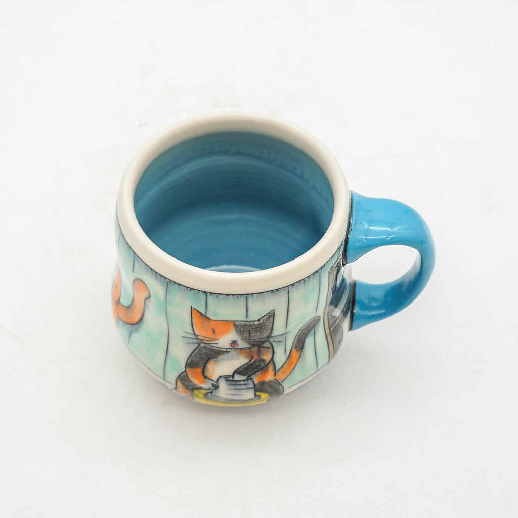 Pottery Cats Mug