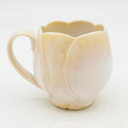 Orange Floral Mug