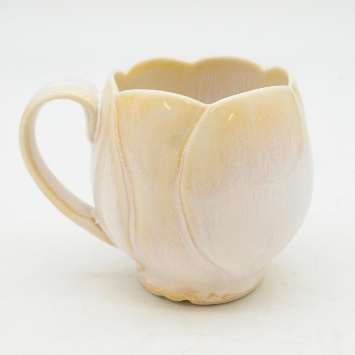 Orange Floral Mug